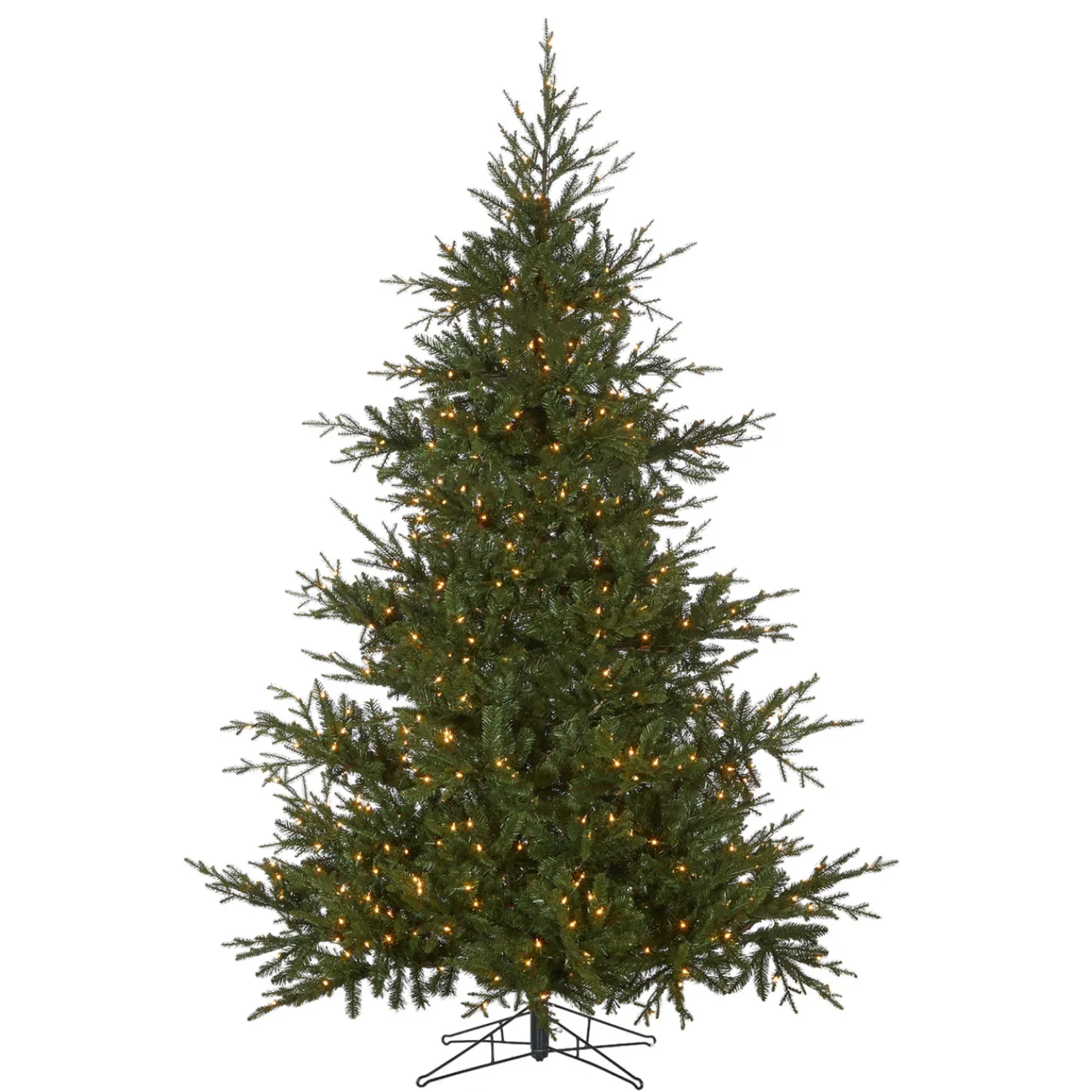 Raz 7.5' Pre-lit Green Mountain Fraser Fir Christmas Tree T4147025