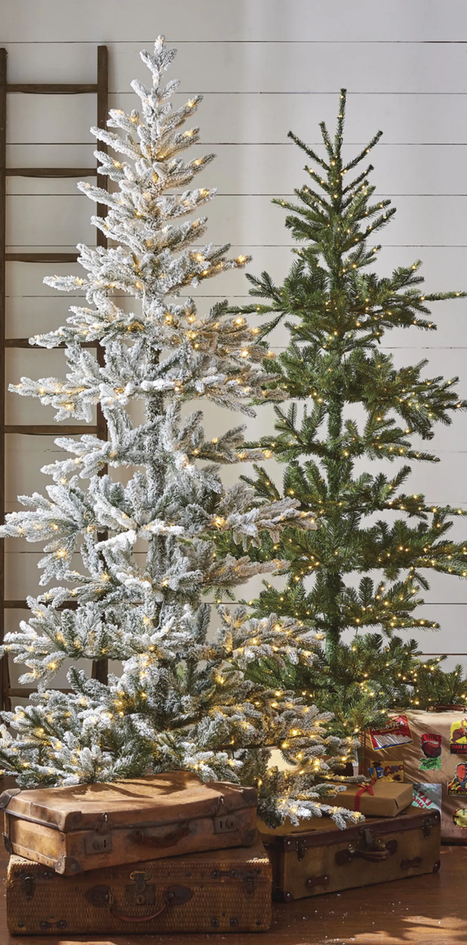 Raz 7.5' Pre-Lit Green Noble Fir Christmas Tree T4147022