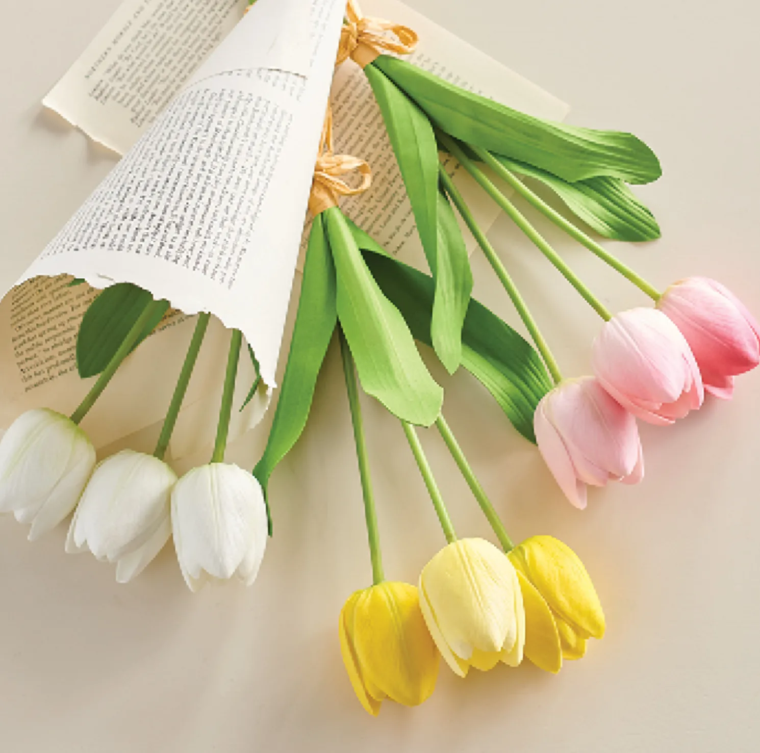 Raz 20" Real Feel Tulip Bundle F4202255