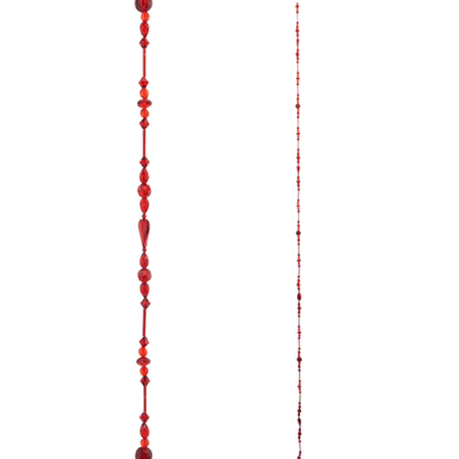 Raz 6' Red Jeweled Christmas Garland G4422920