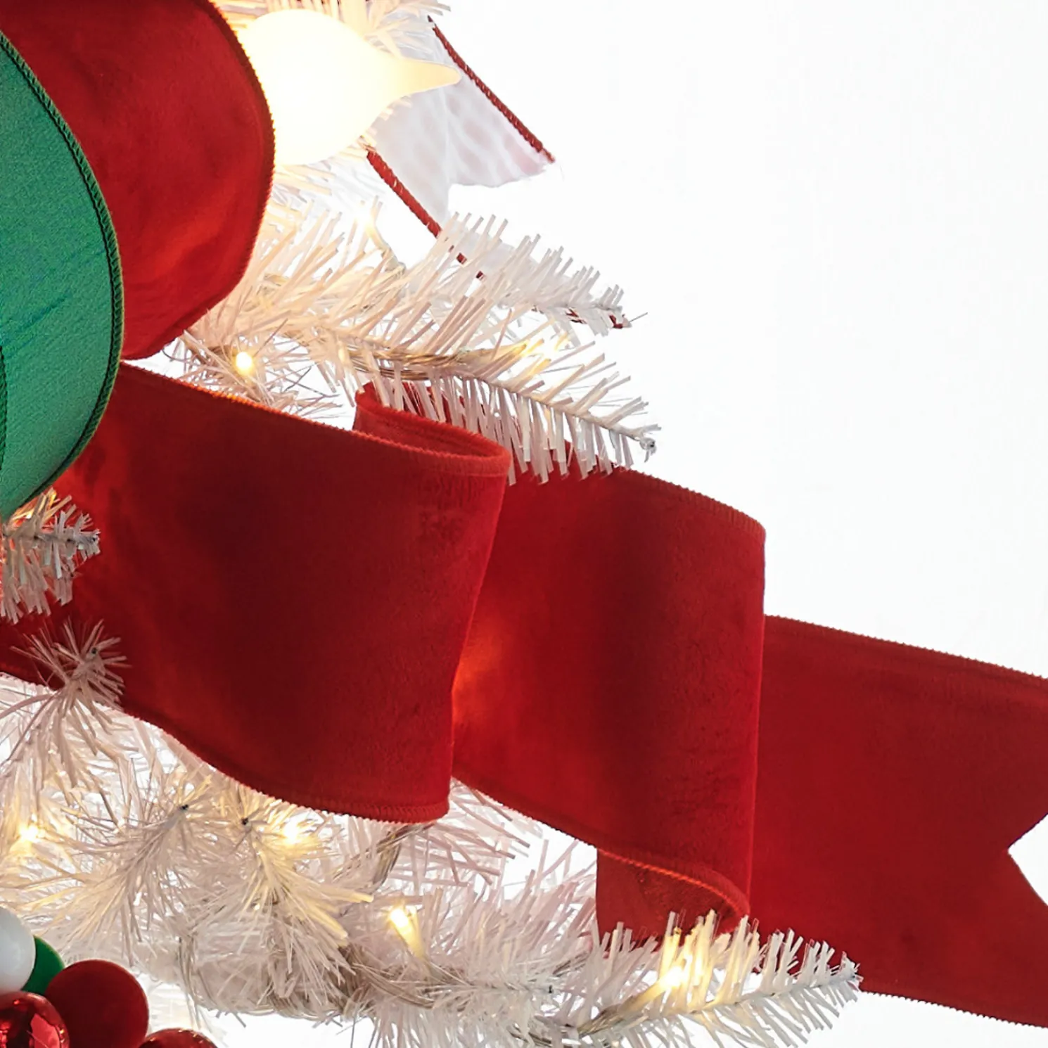 Raz 2.5" Red Wired Christmas Ribbon R4527852