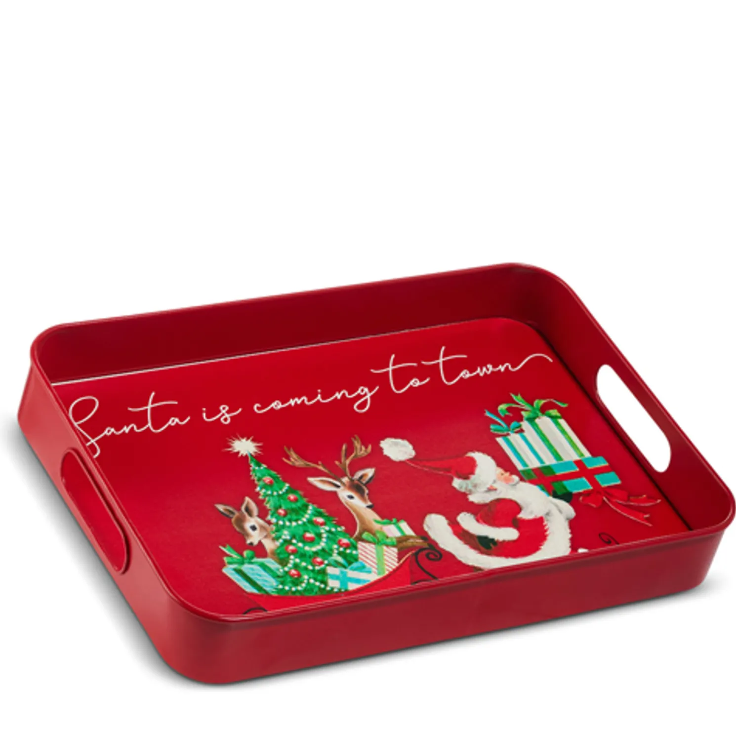 Raz 15" The Magic of Christmas Tray Christmas Decoration 4559144