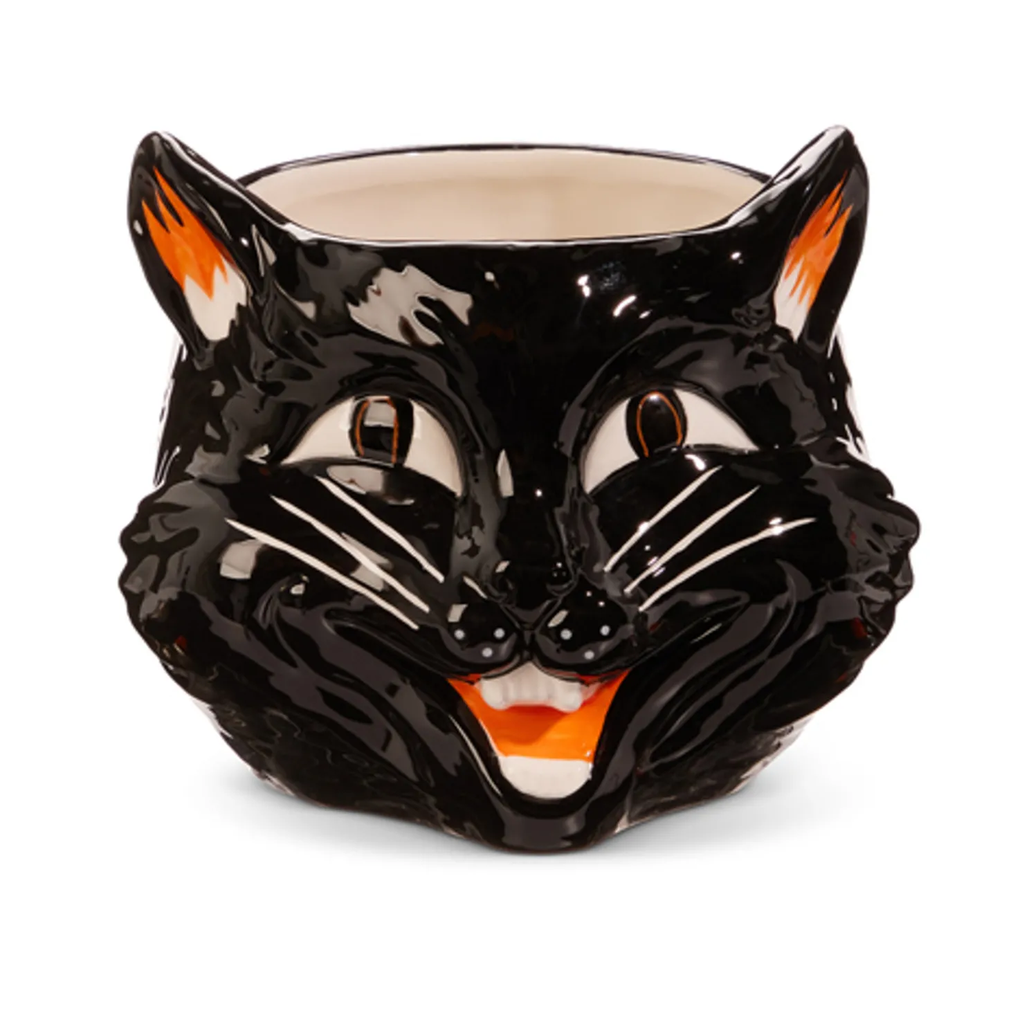 Raz Scaredy Cat or Jack O Lantern Container Halloween Decoration