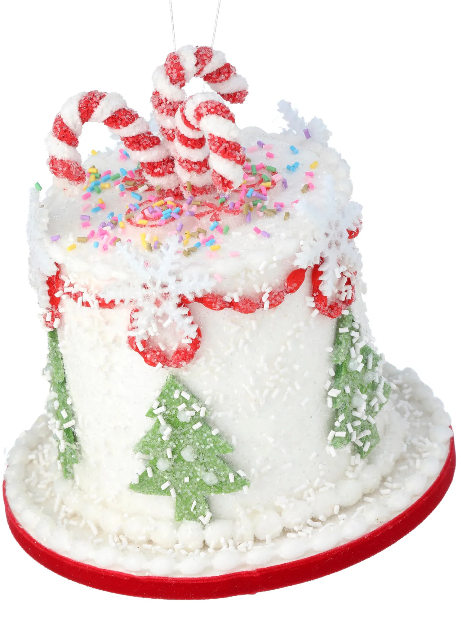 Regency 7.5" Holiday Sweets Cake Christmas Ornament MTX70545