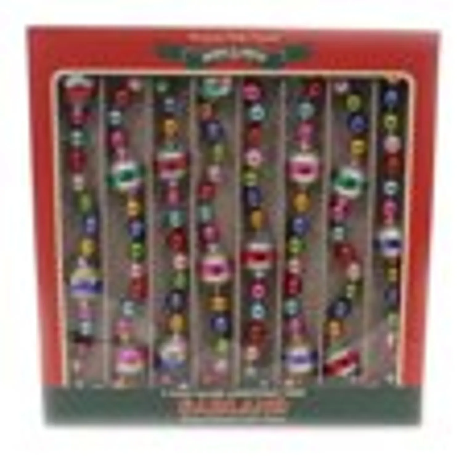 Shiny Brite Christmas Confetti 7' Glass Christmas Tree Garland 4027757