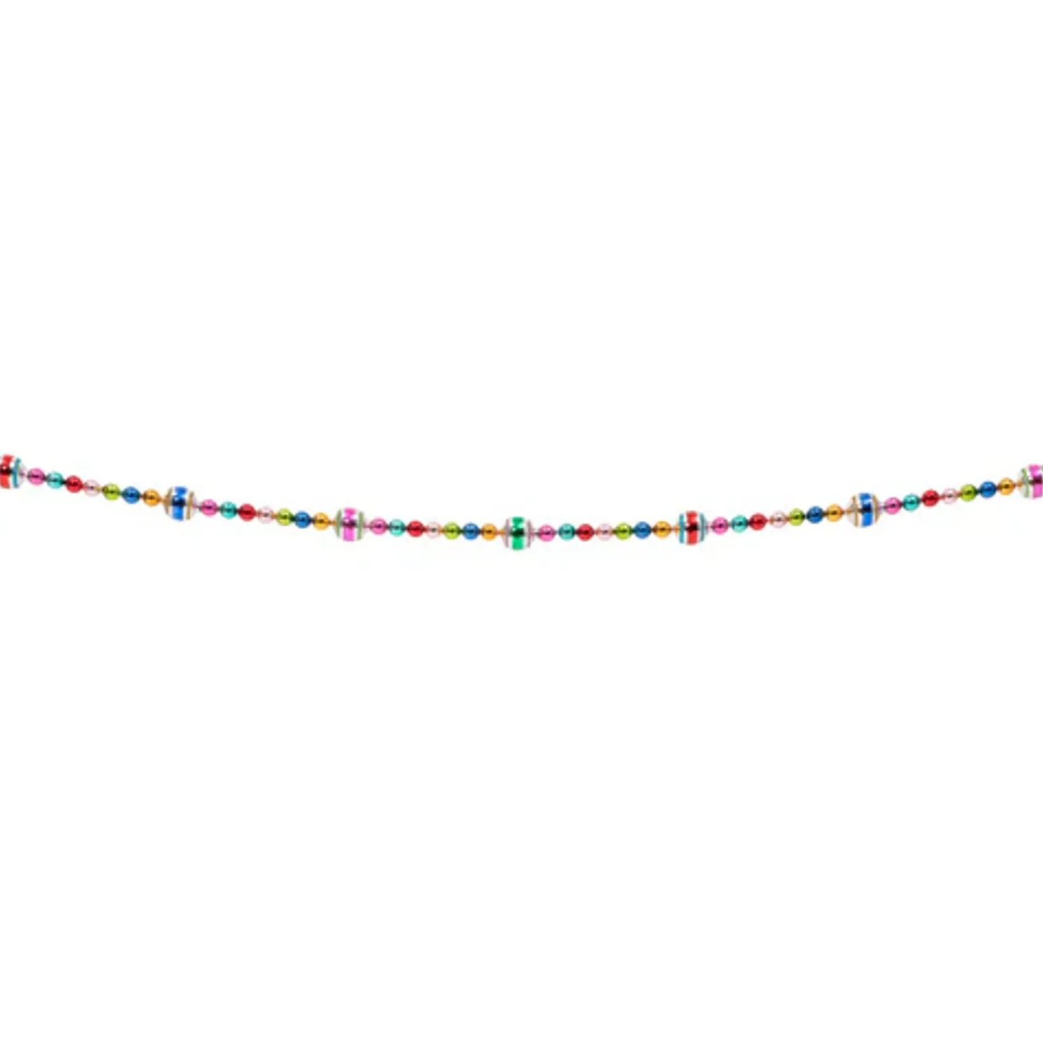 Shiny Brite Christmas Confetti 7' Glass Christmas Tree Garland 4027757