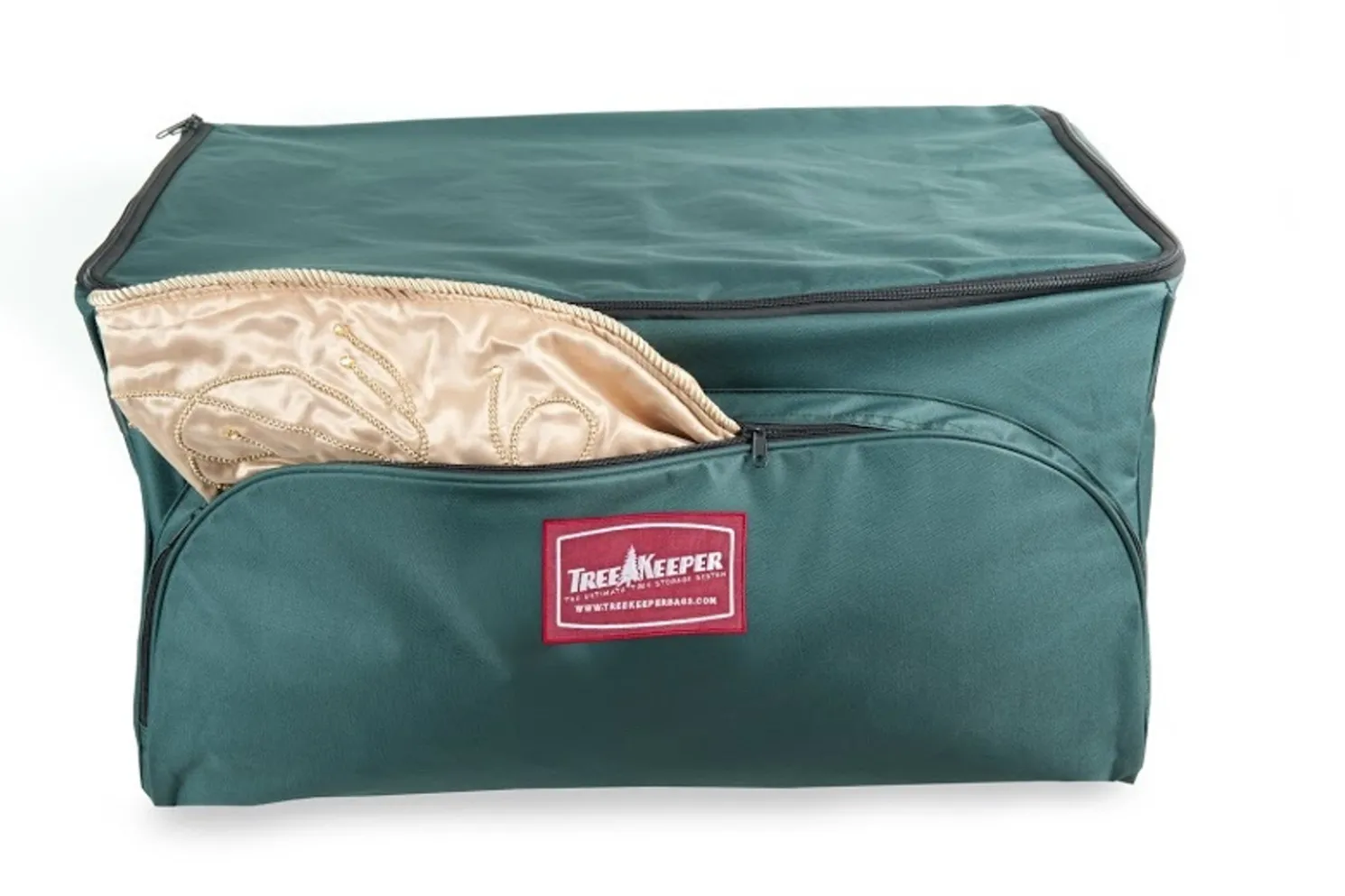 Tree Keeper 3 Tray Christmas Ornament Keeper Storage Bag with Front Pocket TK-10127