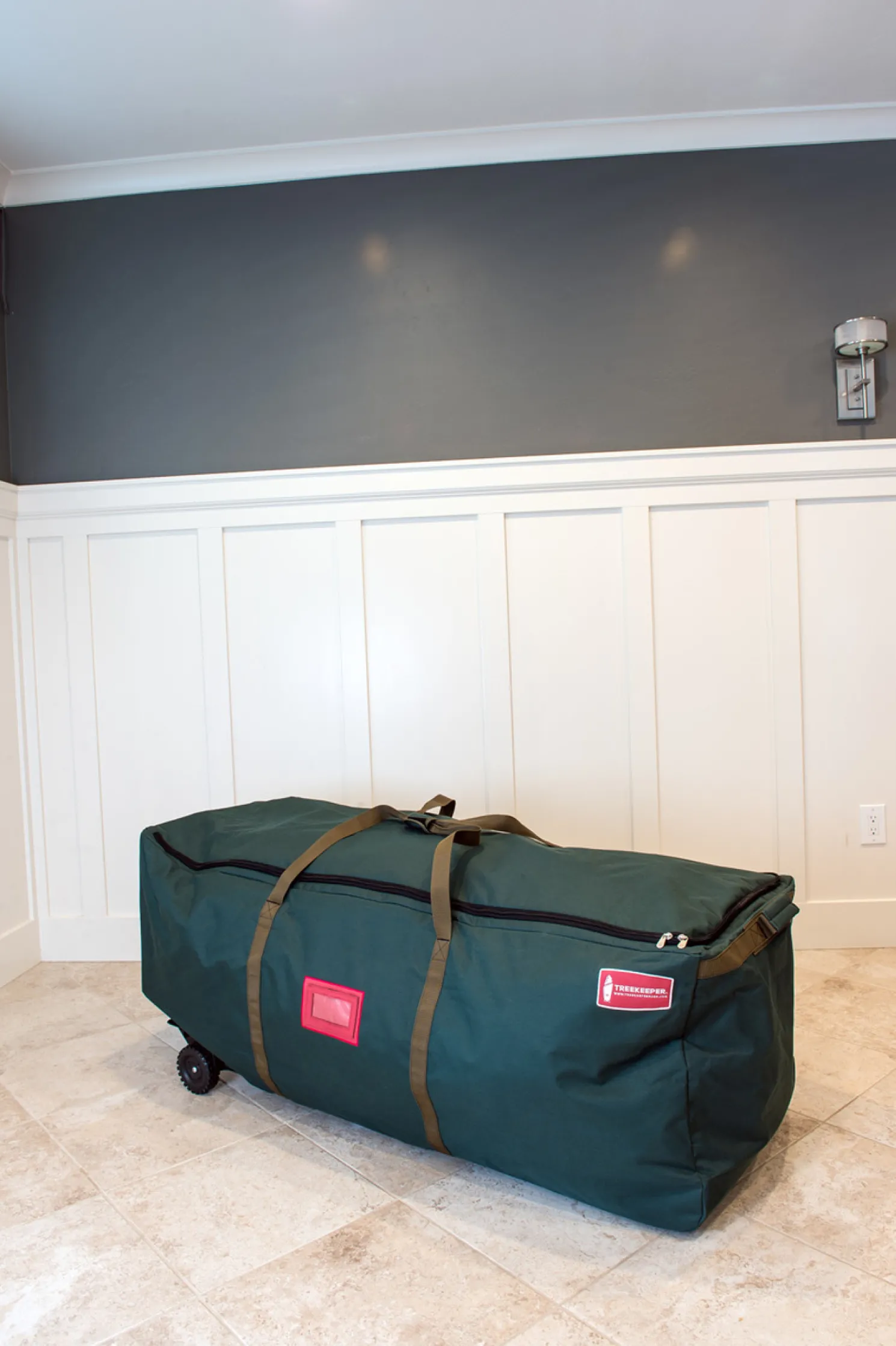 Tree Keeper Big Wheel No Drag Super Duffel 6-9 ft Christmas Tree Storage Bag TK-10838