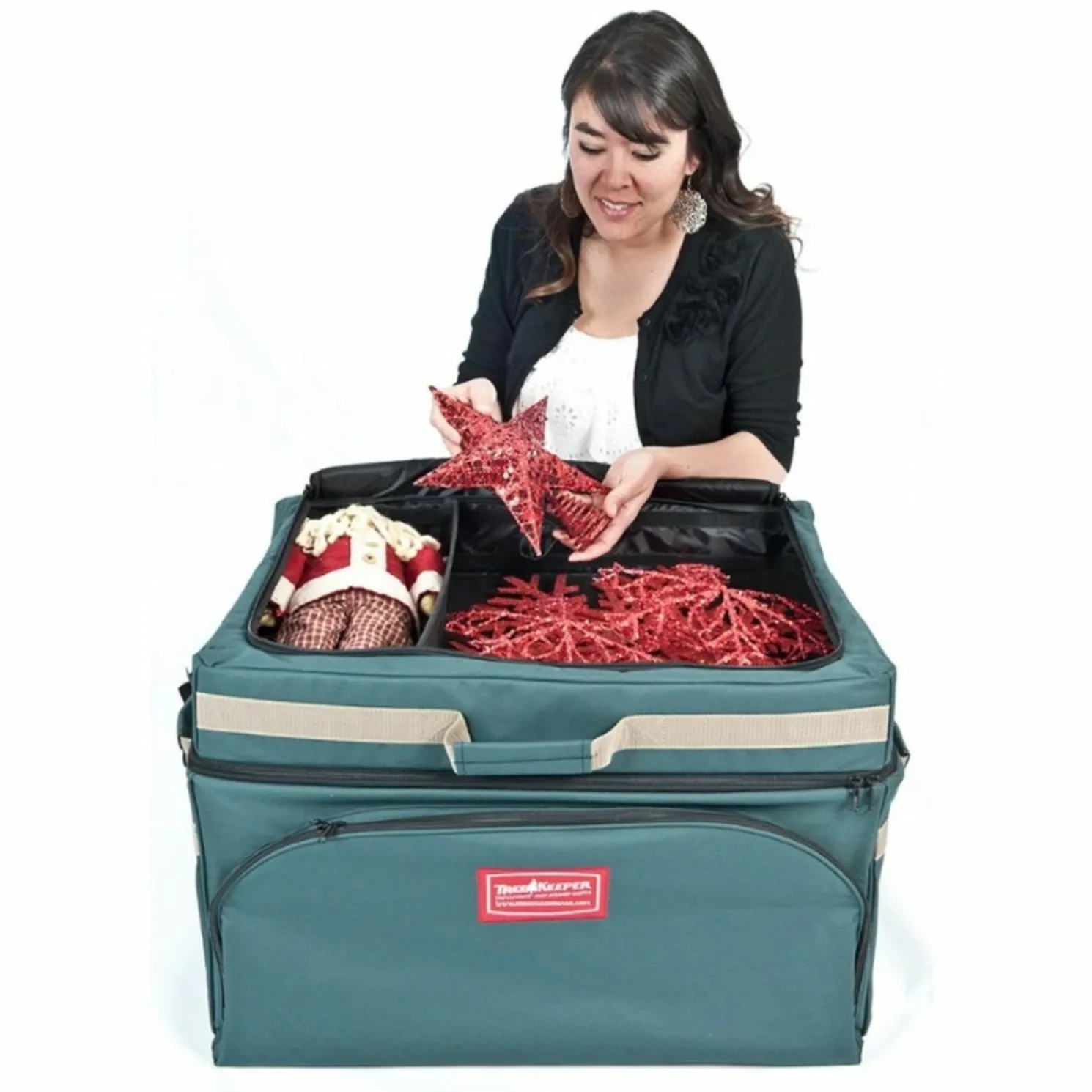 Tree Keeper Top Deep Pockets Ornament Keeper Storage Bag 10685